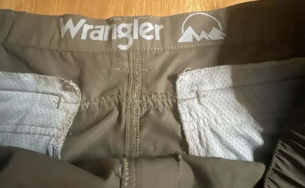 Wrangler Men's Performance Outdoor Utility Shorts with Side Elastic and Zipper P